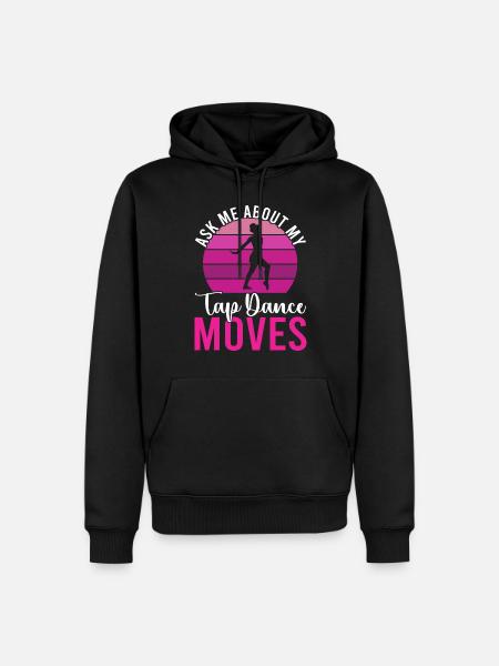 Tap Dance Tap Dancer - Men’s Premium Organic Hoodie - black