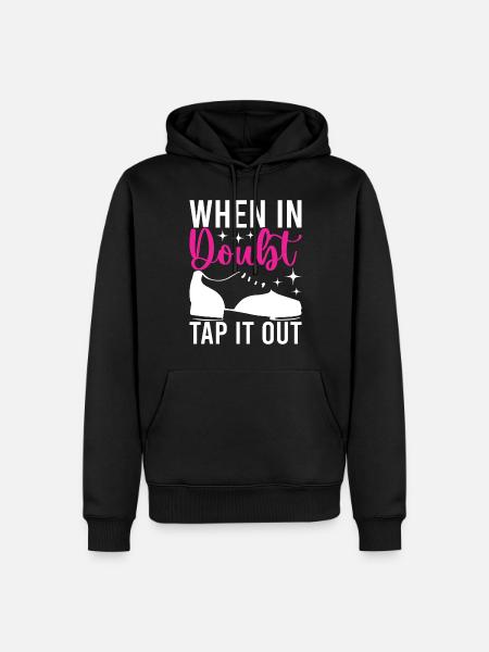Stepptanz Stepptänzer - Männer Premium Bio Hoodie - Schwarz