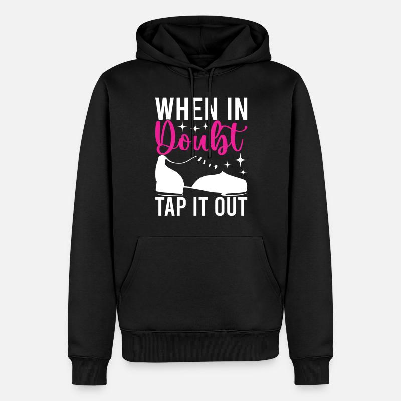 Stepptanz Stepptänzer - Männer Premium Bio Hoodie - Schwarz