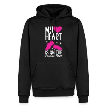 Stepptanz Stepptänzer - Männer Premium Bio Hoodie - Schwarz - Vorne - Nico (187cm)