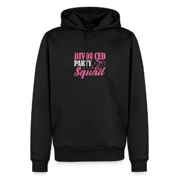 Scheidung - Männer Premium Bio Hoodie - Schwarz - Vorne - Nico (187cm)