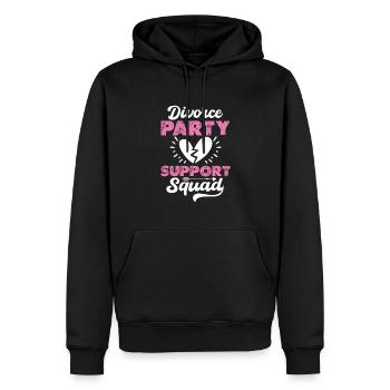 Scheidung Trennung Ende Beziehung Geschenk - Männer Premium Bio Hoodie - Schwarz - Vorne - Nico (187cm)