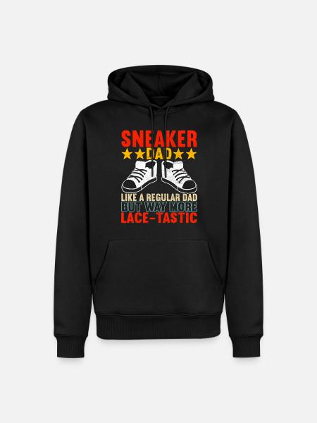 Sneakerhead Sneaker Collector - Men’s Premium Organic Hoodie - black