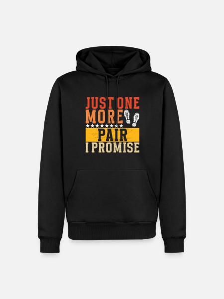 Sneakerhead Sneaker Collector - Men’s Premium Organic Hoodie - black