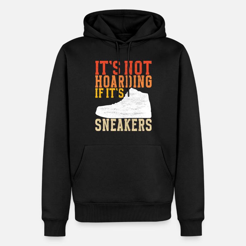 Sneakerhead Sneaker Collector - Männer Premium Bio Hoodie - Schwarz