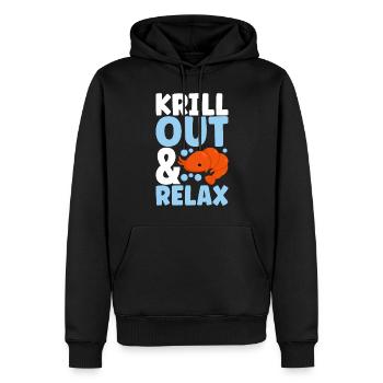 Marine Biology Marine Biologist - Men’s Premium Organic Hoodie - black - Front - Nico (187cm)