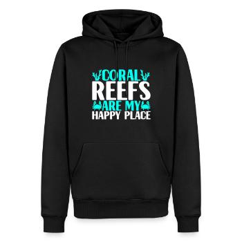 Meeresbiologie Meeresbiologe - Männer Premium Bio Hoodie - Schwarz - Vorne - Nico (187cm)
