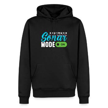 Meeresbiologie Meeresbiologe - Männer Premium Bio Hoodie - Schwarz - Vorne - Nico (187cm)