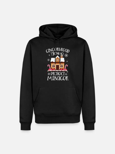 Baker Bakery Bakery Baking Gift - Men’s Premium Organic Hoodie - black