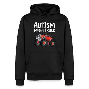 Autismus Awareness Day Autist Geschenk - Männer Premium Bio Hoodie - Schwarz - Vorne - Nico (187cm)