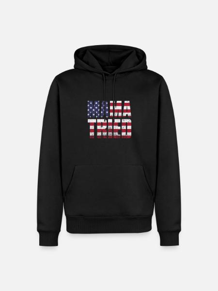 Country - Men’s Premium Organic Hoodie - black