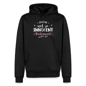 Junggesellin Jungesellinnenabschied Braut - Männer Premium Bio Hoodie - Schwarz - Vorne - Nico (187cm)