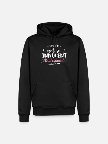 Bachelorette Hen Party Bride - Men’s Premium Organic Hoodie - black