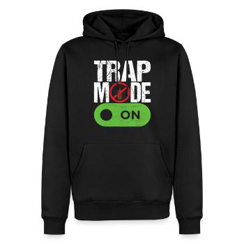 Pest Control Exterminators - Men’s Premium Organic Hoodie - black - Front - Nico (187cm)