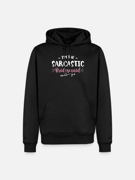 Bachelorette Hen Party Bride - Men’s Premium Organic Hoodie - black