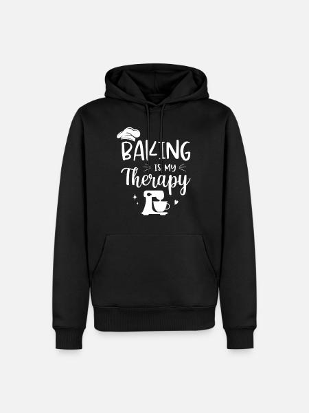 Baker Bakery Bakery Baking Gift - Men’s Premium Organic Hoodie - black