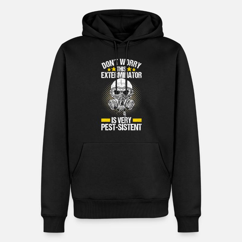 Schädlingsbekämpfung Kammerjäger - Männer Premium Bio Hoodie - Schwarz