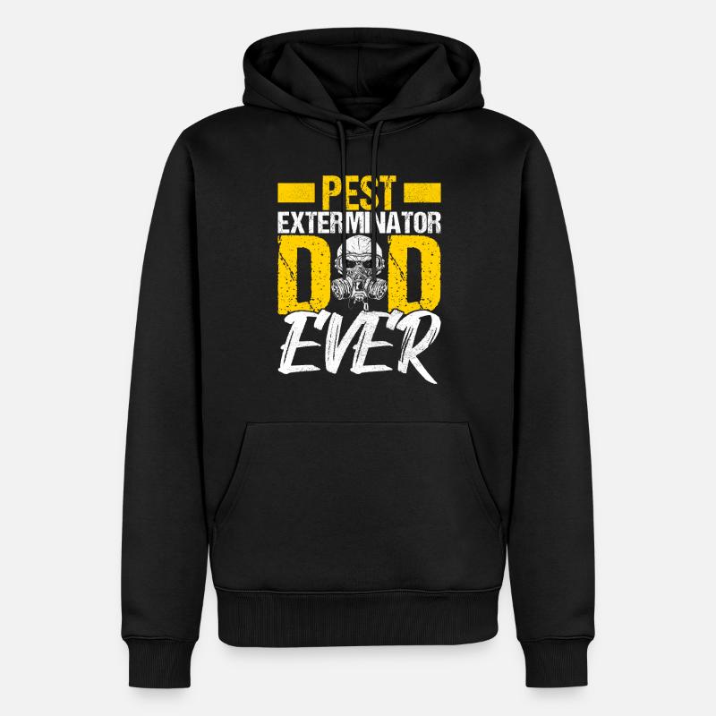 Schädlingsbekämpfung Kammerjäger - Männer Premium Bio Hoodie - Schwarz