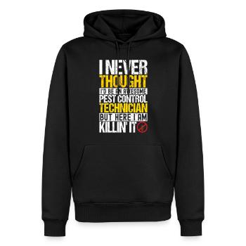 Schädlingsbekämpfung Kammerjäger - Männer Premium Bio Hoodie - Schwarz - Vorne - Nico (187cm)