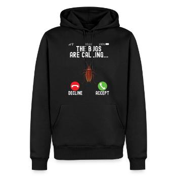 Schädlingsbekämpfung Kammerjäger - Männer Premium Bio Hoodie - Schwarz - Vorne - Nico (187cm)