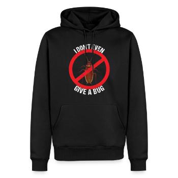 Pest Control Exterminator - Men’s Premium Organic Hoodie - black - Front - Nico (187cm)