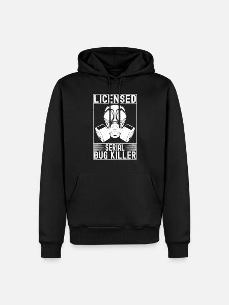 Pest Control Exterminators - Men’s Premium Organic Hoodie - black