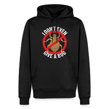 Pest Control Exterminators - Men’s Premium Organic Hoodie - black - Front - Nico (187cm)