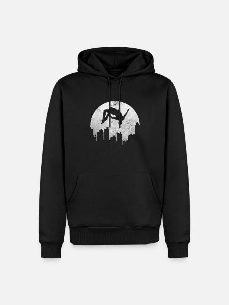 Parkour - Men’s Premium Organic Hoodie - black
