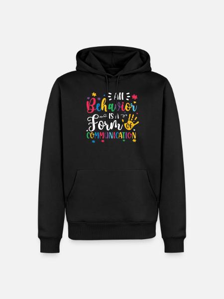 Autism - Men’s Premium Organic Hoodie - black