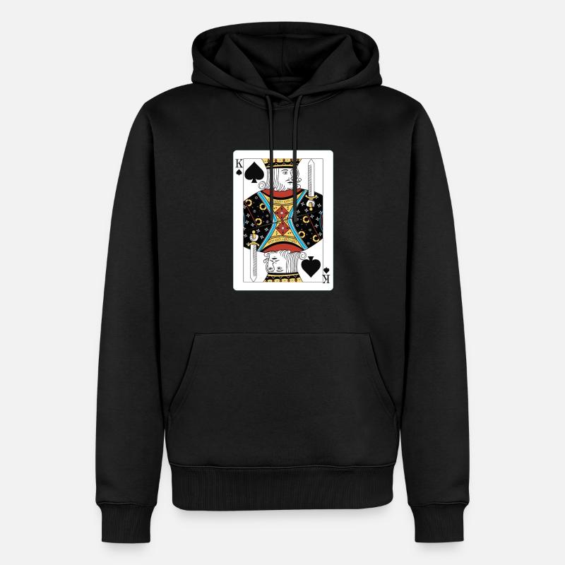 Bridge - Männer Premium Bio Hoodie - Schwarz