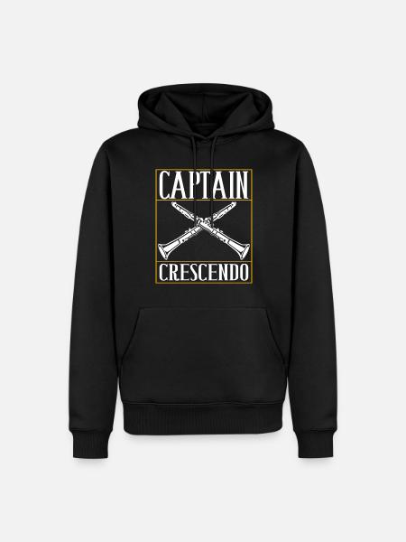 Clarinet Wind Instrument Clarinet player - Men’s Premium Organic Hoodie - black