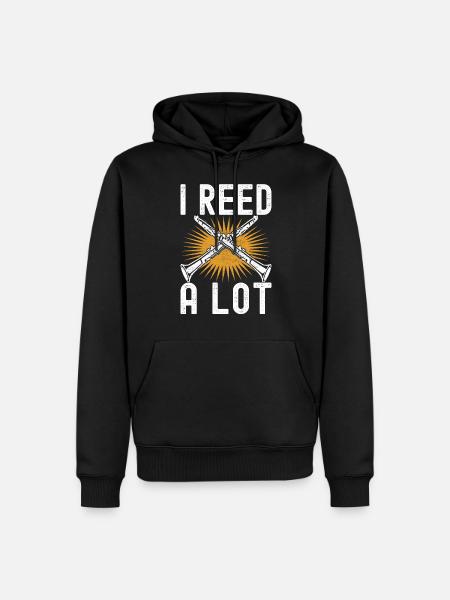 Clarinet Wind Instrument Clarinet player - Men’s Premium Organic Hoodie - black