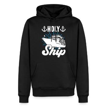 Kreuzfahrt Urlaub Kreuzfahrtschiff - Männer Premium Bio Hoodie - Schwarz - Vorne - Nico (187cm)