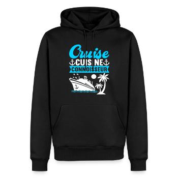 Kreuzfahrt Urlaub Kreuzfahrtschiff - Männer Premium Bio Hoodie - Schwarz - Vorne - Nico (187cm)