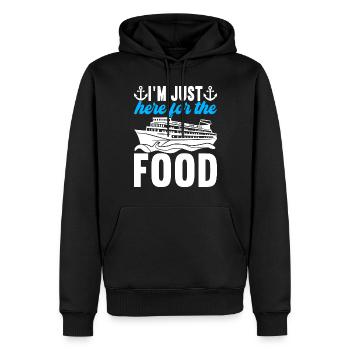Kreuzfahrt Urlaub Kreuzfahrtschiff - Männer Premium Bio Hoodie - Schwarz - Vorne - Nico (187cm)