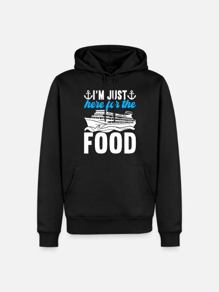 Croisière Vacances Bateau de croisière - Sweat à capuche Premium bio Homme - noir