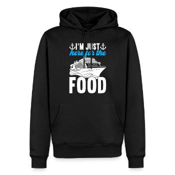 Kreuzfahrt Urlaub Kreuzfahrtschiff - Männer Premium Bio Hoodie - Schwarz - Vorne - Nico (187cm)