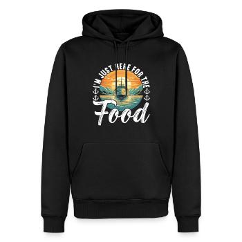 Kreuzfahrt Urlaub Kreuzfahrtschiff - Männer Premium Bio Hoodie - Schwarz - Vorne - Nico (187cm)