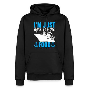 Kreuzfahrt Urlaub Kreuzfahrtschiff - Männer Premium Bio Hoodie - Schwarz - Vorne - Nico (187cm)