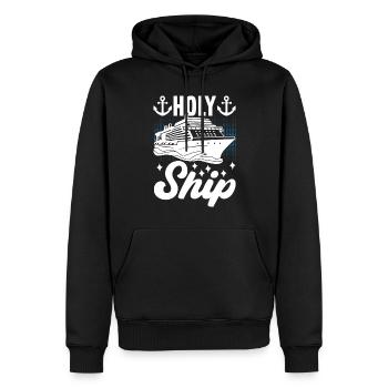 Kreuzfahrt Urlaub Kreuzfahrtschiff - Männer Premium Bio Hoodie - Schwarz - Vorne - Nico (187cm)