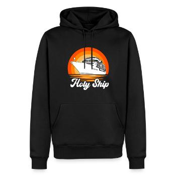 Kreuzfahrt Urlaub Kreuzfahrtschiff - Männer Premium Bio Hoodie - Schwarz - Vorne - Nico (187cm)