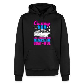 Kreuzfahrt Urlaub Kreuzfahrtschiff - Männer Premium Bio Hoodie - Schwarz - Vorne - Nico (187cm)