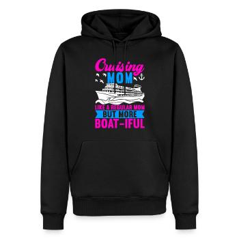 Kreuzfahrt Urlaub Kreuzfahrtschiff - Männer Premium Bio Hoodie - Schwarz - Vorne - Nico (187cm)