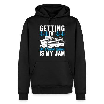 Kreuzfahrt Urlaub Kreuzfahrtschiff - Männer Premium Bio Hoodie - Schwarz - Vorne - Nico (187cm)