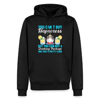 Kreuzfahrt Urlaub Kreuzfahrtschiff - Männer Premium Bio Hoodie - Schwarz - Vorne - Nico (187cm)