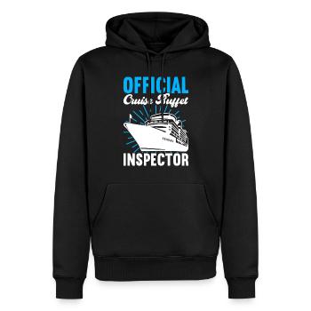 Kreuzfahrt Urlaub Kreuzfahrtschiff - Männer Premium Bio Hoodie - Schwarz - Vorne - Nico (187cm)