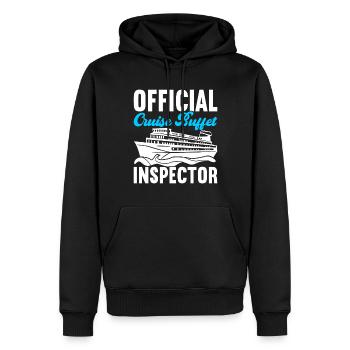 Kreuzfahrt Urlaub Kreuzfahrtschiff - Männer Premium Bio Hoodie - Schwarz - Vorne - Nico (187cm)