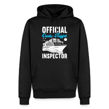 Kreuzfahrt Urlaub Kreuzfahrtschiff - Männer Premium Bio Hoodie - Schwarz - Vorne - Nico (187cm)