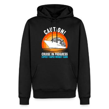 Kreuzfahrt Urlaub Kreuzfahrtschiff - Männer Premium Bio Hoodie - Schwarz - Vorne - Nico (187cm)