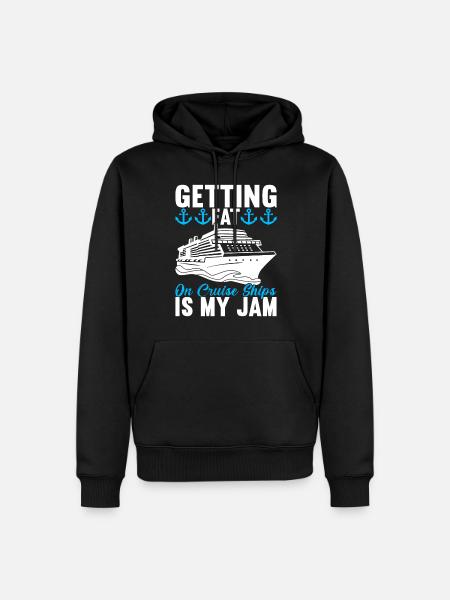 Kreuzfahrt Urlaub Kreuzfahrtschiff - Männer Premium Bio Hoodie - Schwarz
